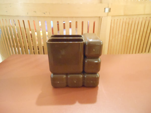 Vintage MOD Plastic Desk Caddy