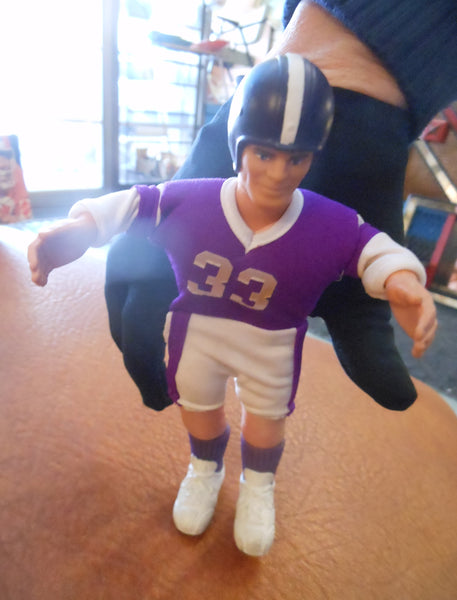 Vintage Mattel Real Men Finger Puppet Football Set
