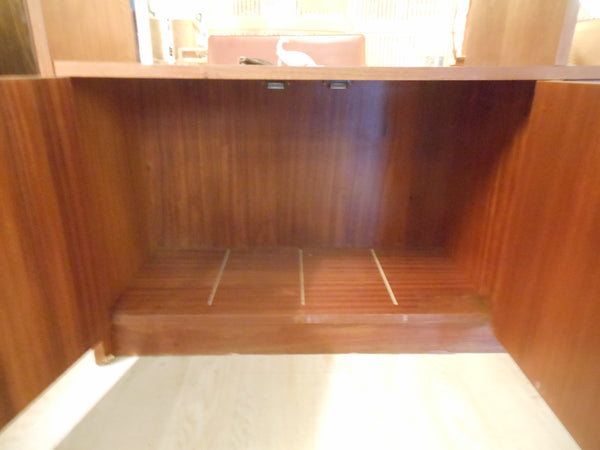 Large Teak Wall Unit
