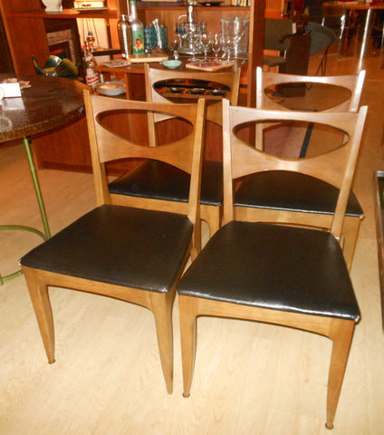 4 Drexel "Profile" Dining Chairs