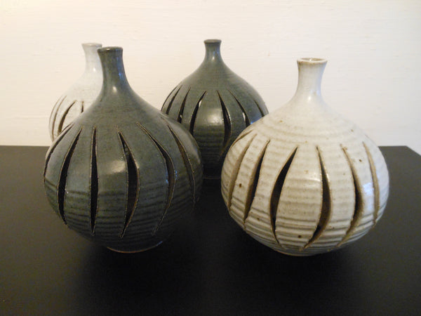 Pottery Pendants and Original Hardware