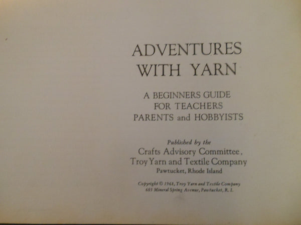 Adventures with Yarn