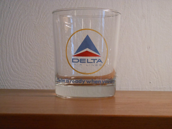 Vintage Set of 4 Airline Rocks Glasses