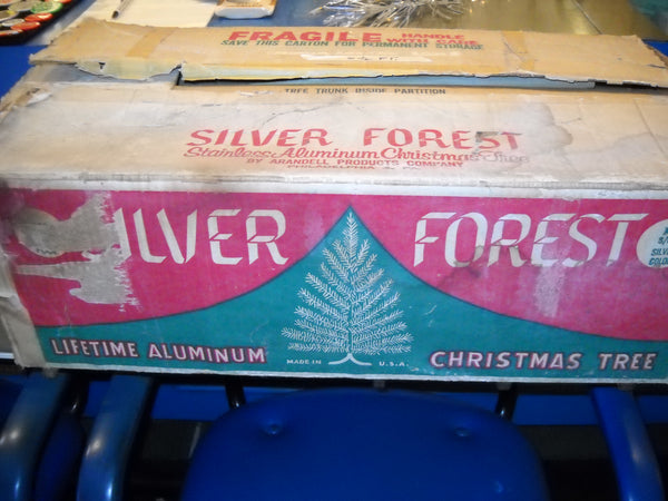 Silver Forest Aluminum Tree