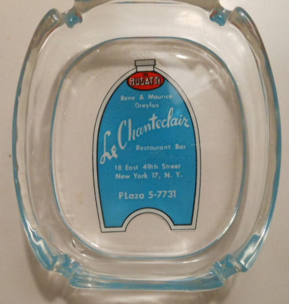 Bugati Le Chanteclair Restaurant Ashtray