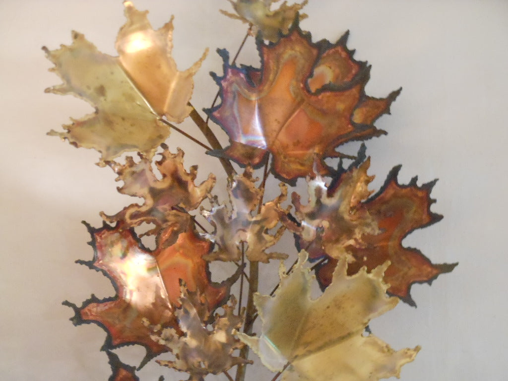 C. Jere Maple Leaves Wall Sculpture – Retro on 8th