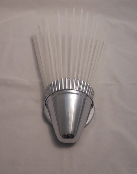 Deco Glass Rod Sconces