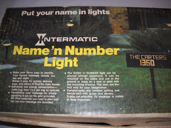 House Number Light
