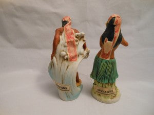 Pair Okolehao Liqueur Bottles