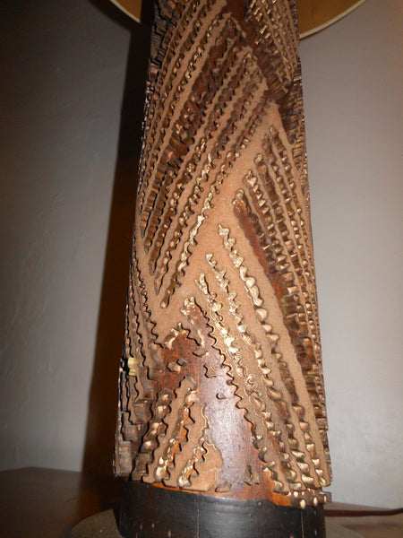 Pair Wallpaper Roller Lamps