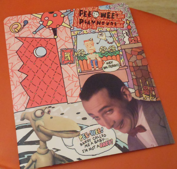 1987 Pee Wee's Playhouse Folder