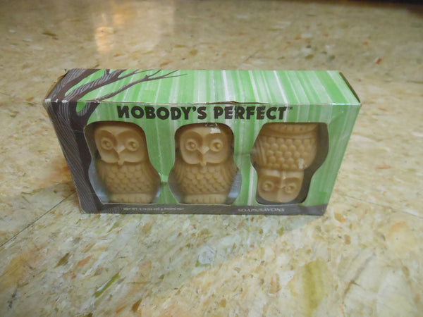 Nobody's Perfect Owl Soaps