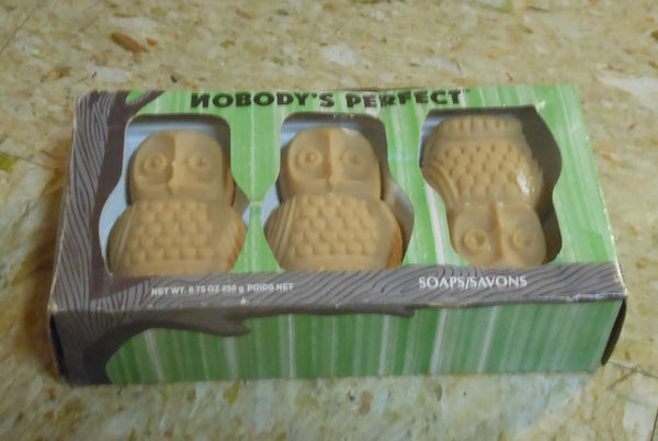 Nobody's Perfect Owl Soaps