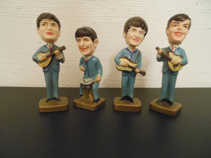 1960s Vintage The Beatles Nodder Cake Toppers