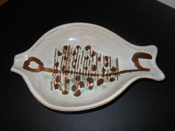 Martz Pottery Fish Dish