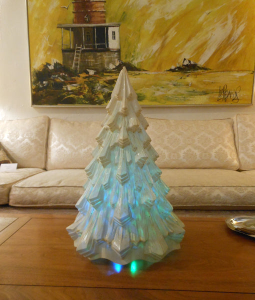 1964 Signature Plastic Multicolor Christmas Tree