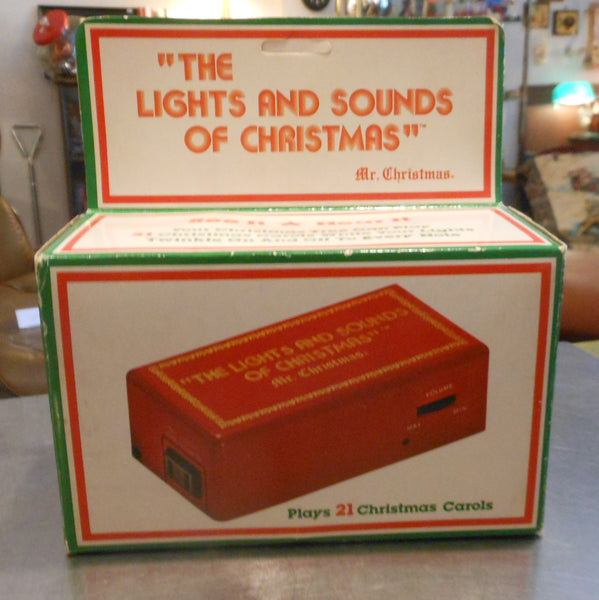 Vintage Mr. Christmas Lights & Sounds of Christmas