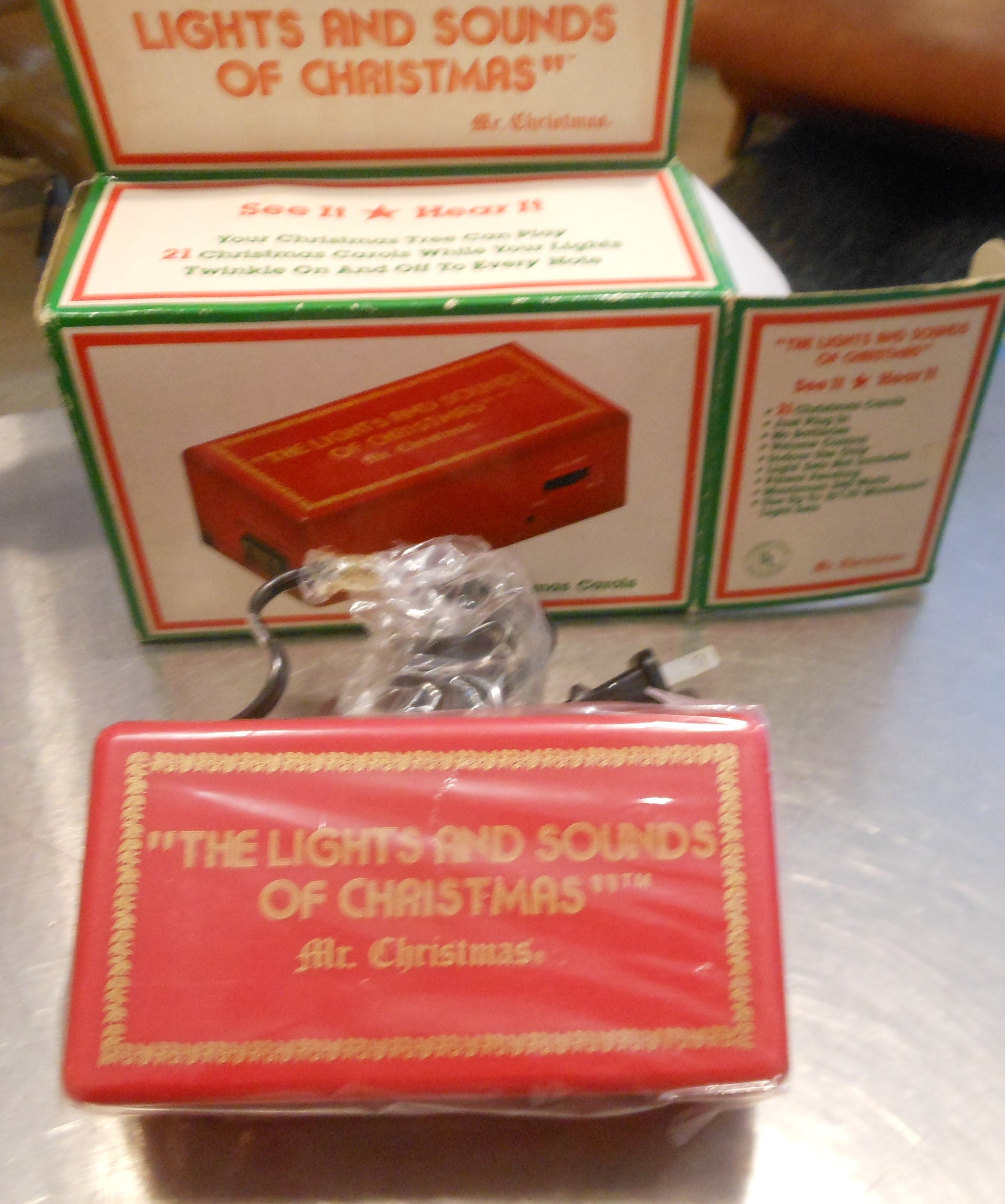 #3387【レトロで素敵】ミスタークリスマス ライト サウンド BOX 動作品 Vintage Mr. Christmas Lights & Sounds of Christmas – Retro