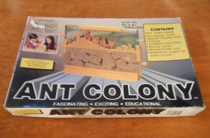 Vintage 1970s Ant Colony Kit