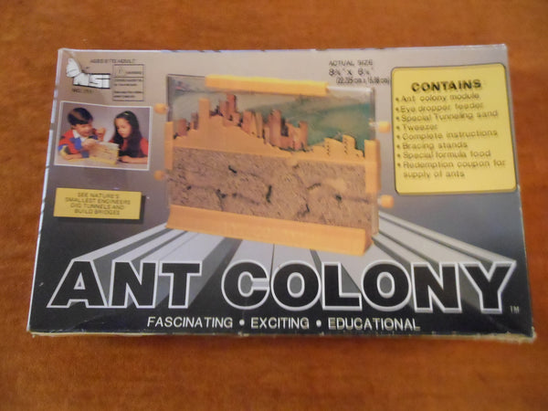 Vintage 1970s Ant Colony Kit