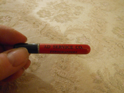 Vintage Pen Style Advertising Lighter