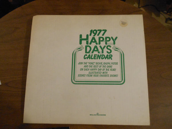 1977 Happy Days Calendar