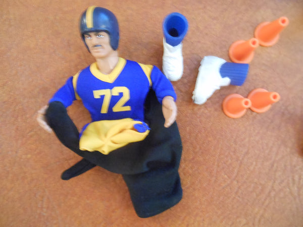 Vintage Mattel Real Men Finger Puppet Football Set