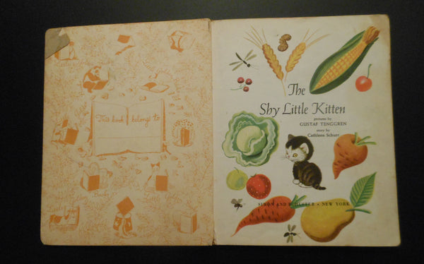 The Shy Little Kitten Little Golden Book