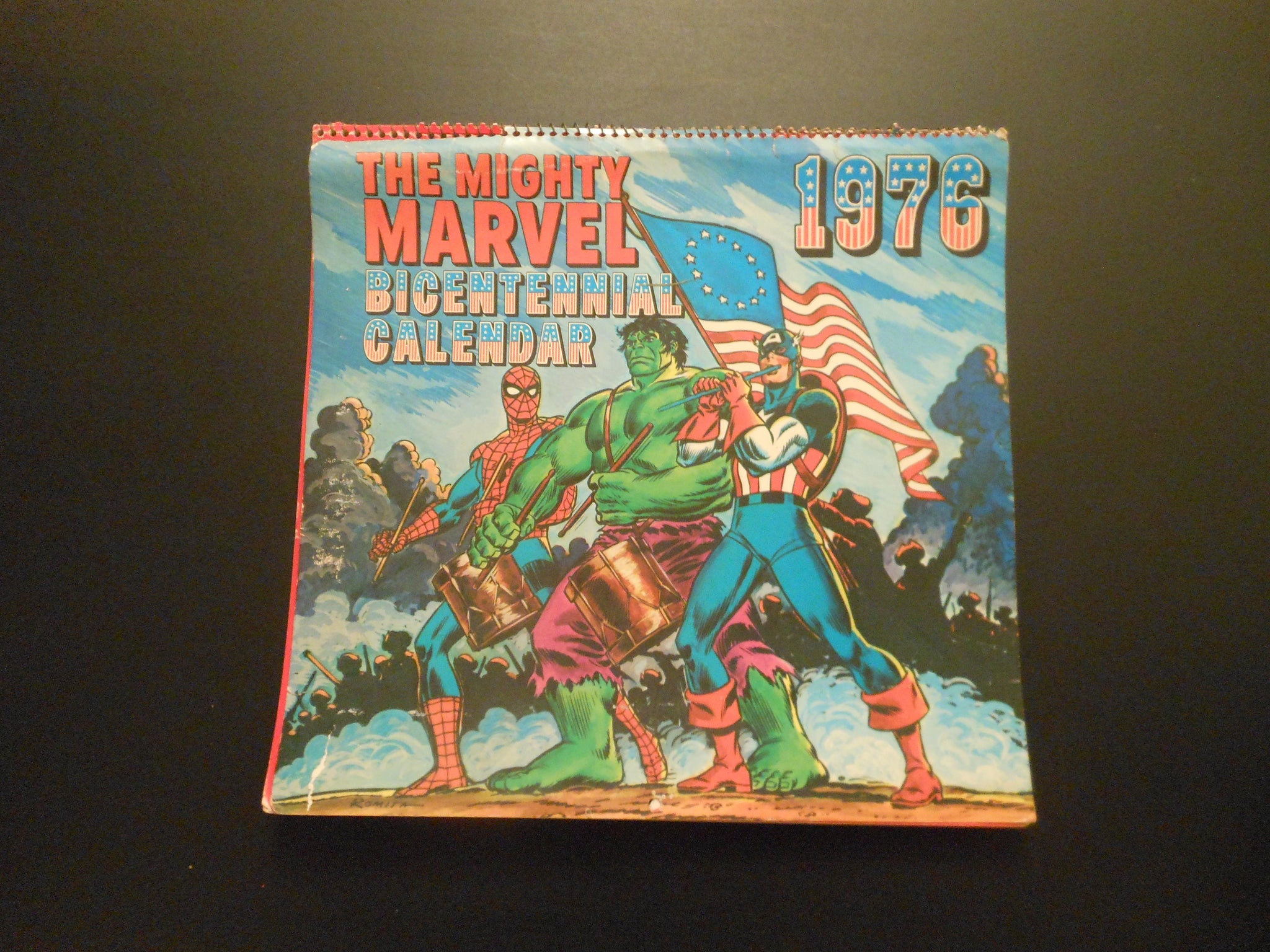 The Mighty Marvel Bicentennial 1976 Calendar