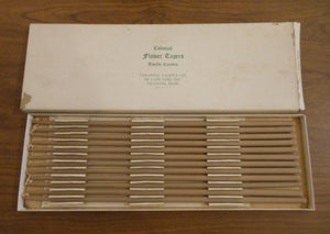 Box of MCM Danish Taper Candles