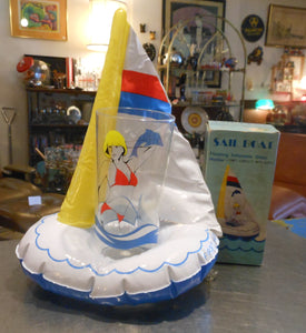 Inflatable Sailboat Glass Floater