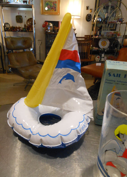 Inflatable Sailboat Glass Floater