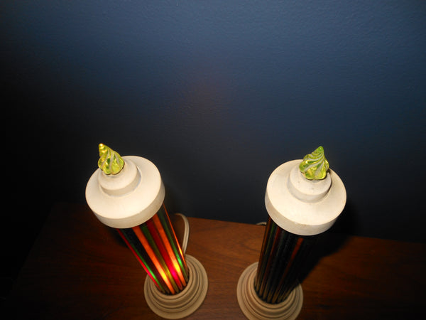 Vintage Pair of Paramount LUMINOR Candles by Raylite