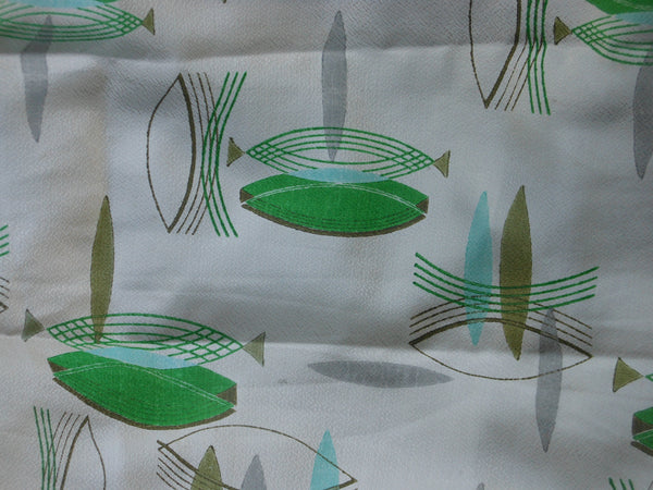 2 MCM Drape Panels Atomic Fish