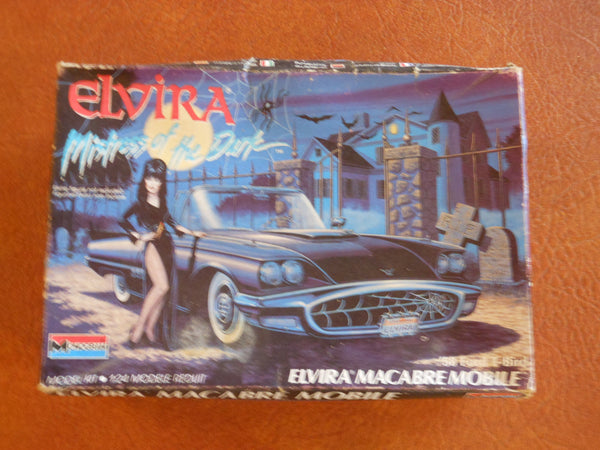 Elvira Mistress of the Dark T-Bird Monogram Model Kit