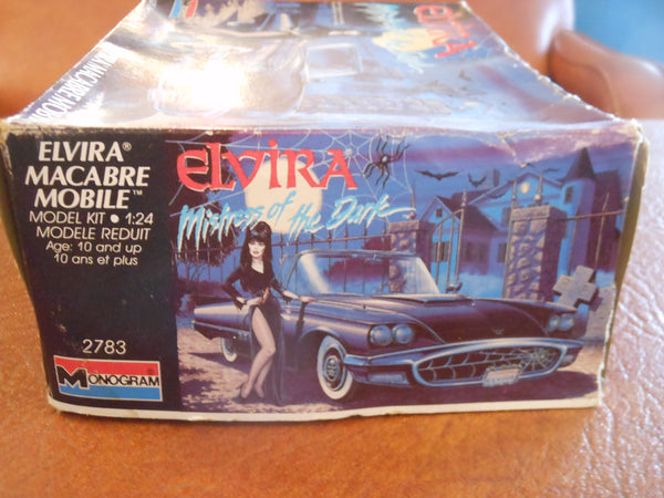 Elvira Mistress of the Dark T-Bird Monogram Model Kit