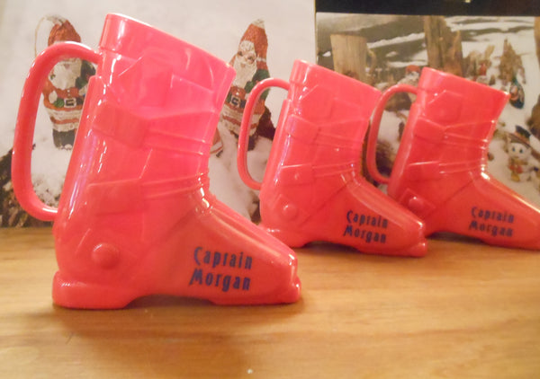 Captain Morgan Ski Boot Mugs