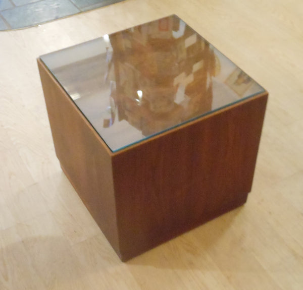 Cartwright for Founders MCM Cube End Table