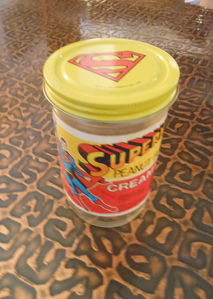 1981 Superman Peanut Butter Jar