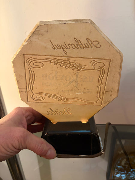 Art Deco Advertising Light for U.S. Koylon Foam