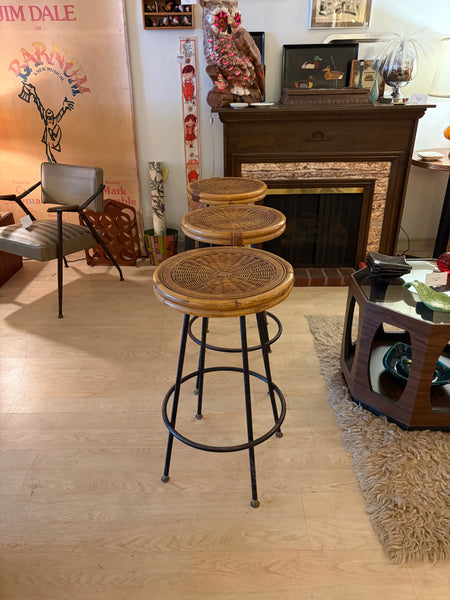 3 Danny Ho Fong Bar Stools
