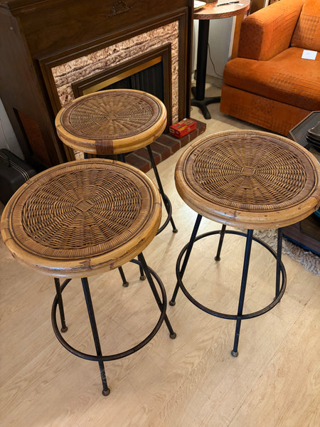 3 Danny Ho Fong Bar Stools