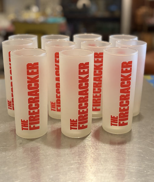 1970s The Firecracker Highball Glasses
