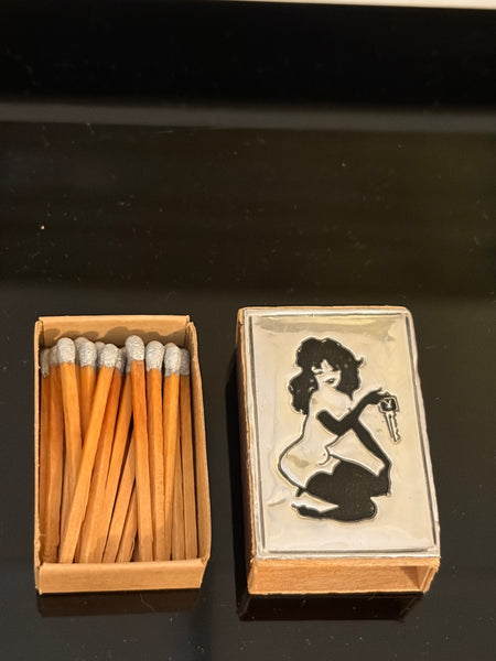 Vintage Playboy Pinup Girlie Matchbox