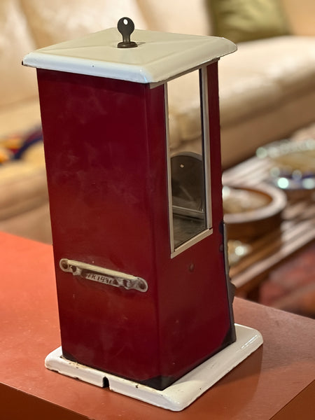 1930's Penny of Nickel Gumball Vending Machine