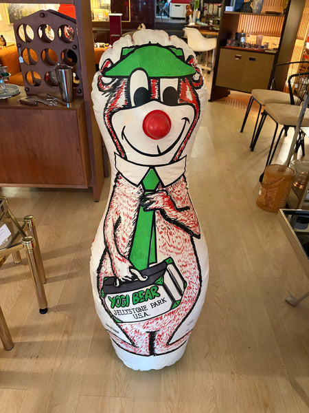 1960s Coleco Yogi Bear Punch Bag