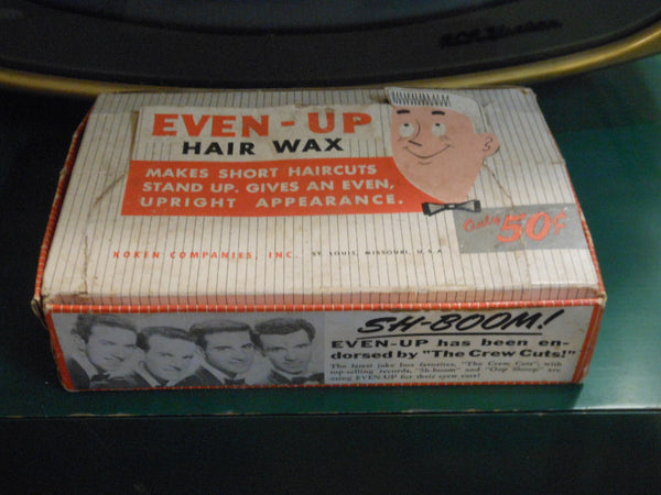 Even-Up Hair Wax Advertising