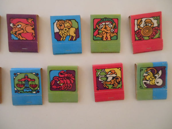 Set of Psychedelic Zodiac Matches