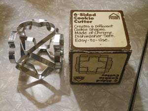 Vintage 6-Sided Cookie Cutter
