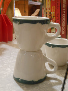 4 Syracuse China Diner Cups